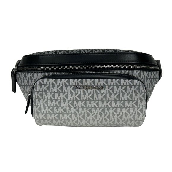 NEW Michael Kors Cooper Utility Belt Bag Fanny Pack Black Sling Backpack UNISEX - Picture 1 of 5